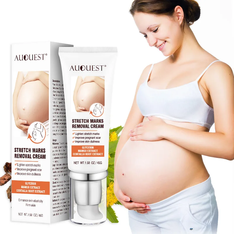 

2PCS/LOT Stretch Marks Permanent Removal Cream Maternity Pregnant Women Scar Repair Anti-Winkle Firming Body Care