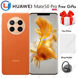 Original Huawei Mate 50 Pro 6.74 Inch OLED 120Hz Screen Snapdragon 8+ Gen 1 HarmonyOS 3.0 NFC Smartphone