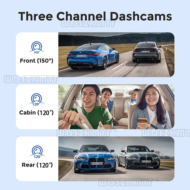  DVR  ķ, ڵ ׼, 1080P , 3 ġ  , ĸ麸 ī޶, G-  ڽ