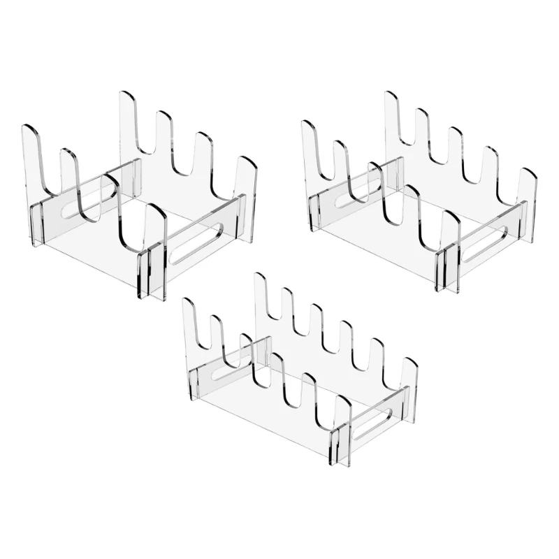 

Detachable Structure Acrylic Food Plate Display Rack for Parties and Gatherings