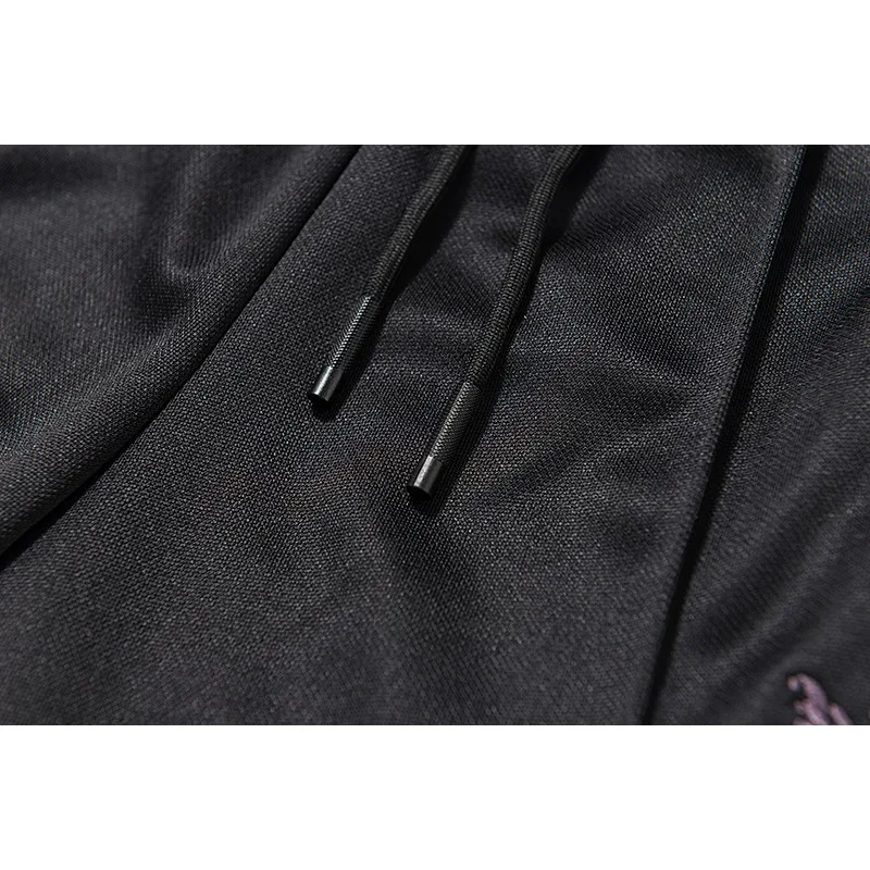 2024 Summer Butterfly Embroidery, High Quality Y2K Loose Beach Sports Pants with Side Casual Shorts