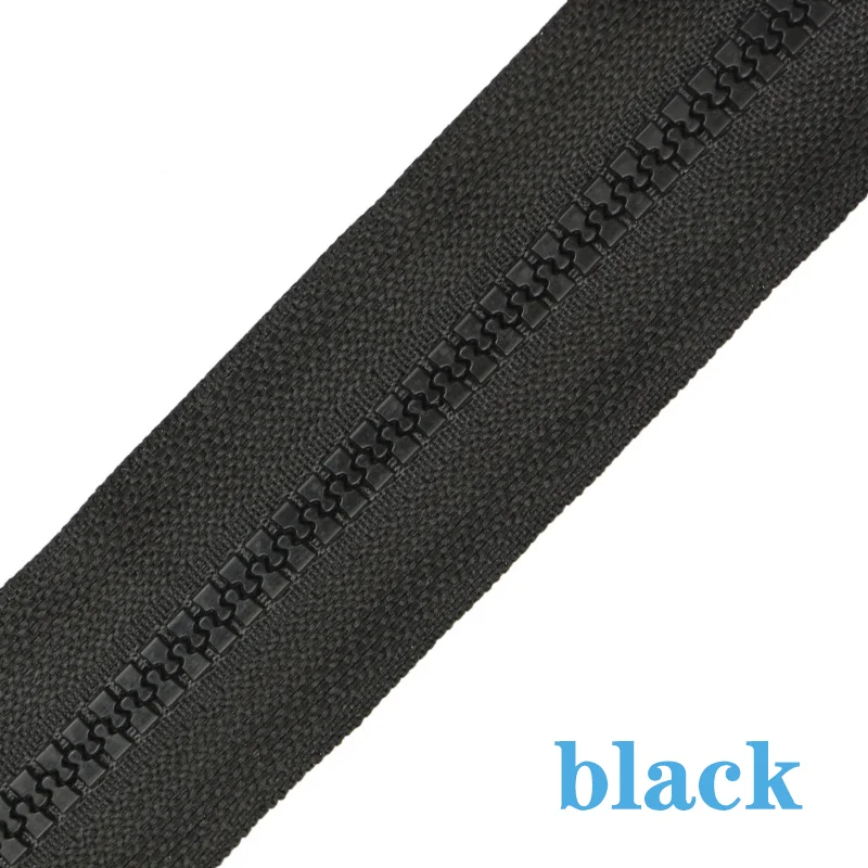 Confezione Da 2 Cerniere A Doppia Coda In Resina 10#, Lunghezza 60-80 Cm, Per Abbigliamento E Piumini, Ideale Per Cucito