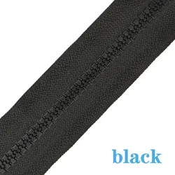 Versatile Resin Zipper - 24 Vibrant Colors, Multiple Lengths, Open Tail Design - 120cm (1)