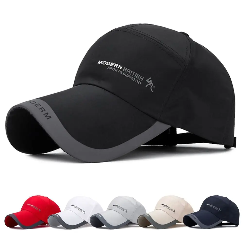 

Adjustable Sun Hats Summer Sunscreen Cotton Quick Dry Baseball Cap UV Protection Men