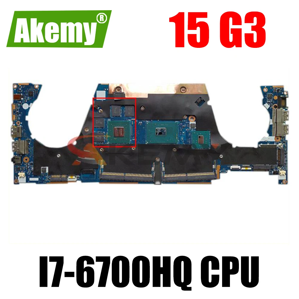 Высококачественная материнская плата ZBOOK 15 G3 для ноутбука 840931-001 840931-601 842416-601 со