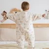 Baby Sleeping Bag Dinosaur Sleep Sack 2.5Tog Winter Warm Kids Play Suits In Room Sleepwear Sleeping Bag For Children 1-4Years 2