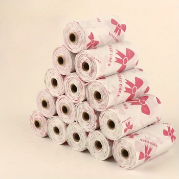 120/180/210pcs Dog Poop Bags, Portable Pet Bags, Durable and Leak-Proof Pet Waste Bags, Pet Dog Poop Bags Cleaning Supplies