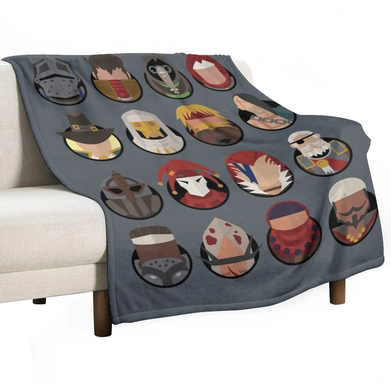 

Darkest Dungeon Adventurers Throw Blanket Weighted For Baby Luxury St Blankets