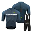 Merida Men short sleeve Jersey Summer Cycling sets Mountain Bike Shirt Breathable Bicycle Clothing Ropa Ciclismo MTB uniform 2