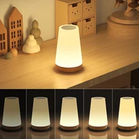 LED 13 Color Changing Night Light Remote Control Touch USB Rechargeable RGB Night Lamp Dimmable Lamp Portable Table Bedside Lamp - Image 2