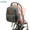 LAND Mommy Diaper Bags Baby Large Capacity Travel Nappy  Backpacks Mat Convenient Nursing insulation Bags for Mom Daddy MPB14 4