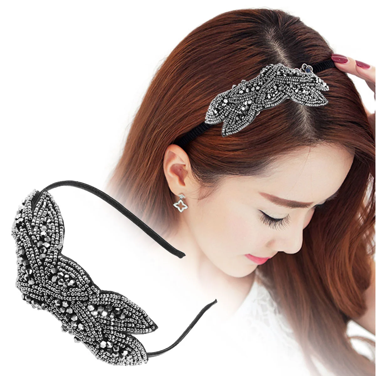 Hair Buckle Accessories for Woman Clips 2023 Decorations Braids Women Hoop Beaded 2023 rabbit year desk calendar desktop decorations pen holder sticky notes tray