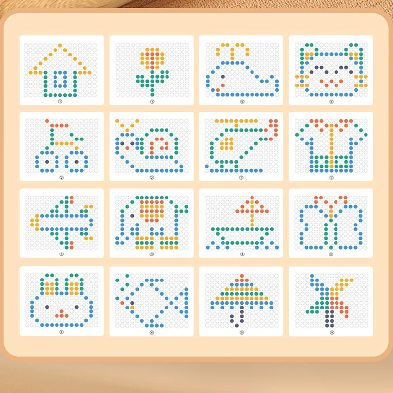 Rabbit Magnetic Drawing Board Bunny Doodle Board With Magnet Beads And Pen For Kids