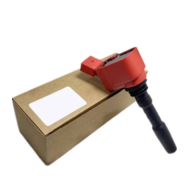 Red ignition coil kit for Audi 7 Volkswagen Golf Passat B8 Tiguan Touareg Bentley Bentayga Porsche Macan Panamera 06L905110F