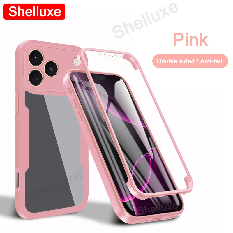 360 Full Body Screen Protector Front Back Double-Sided Phone Cover