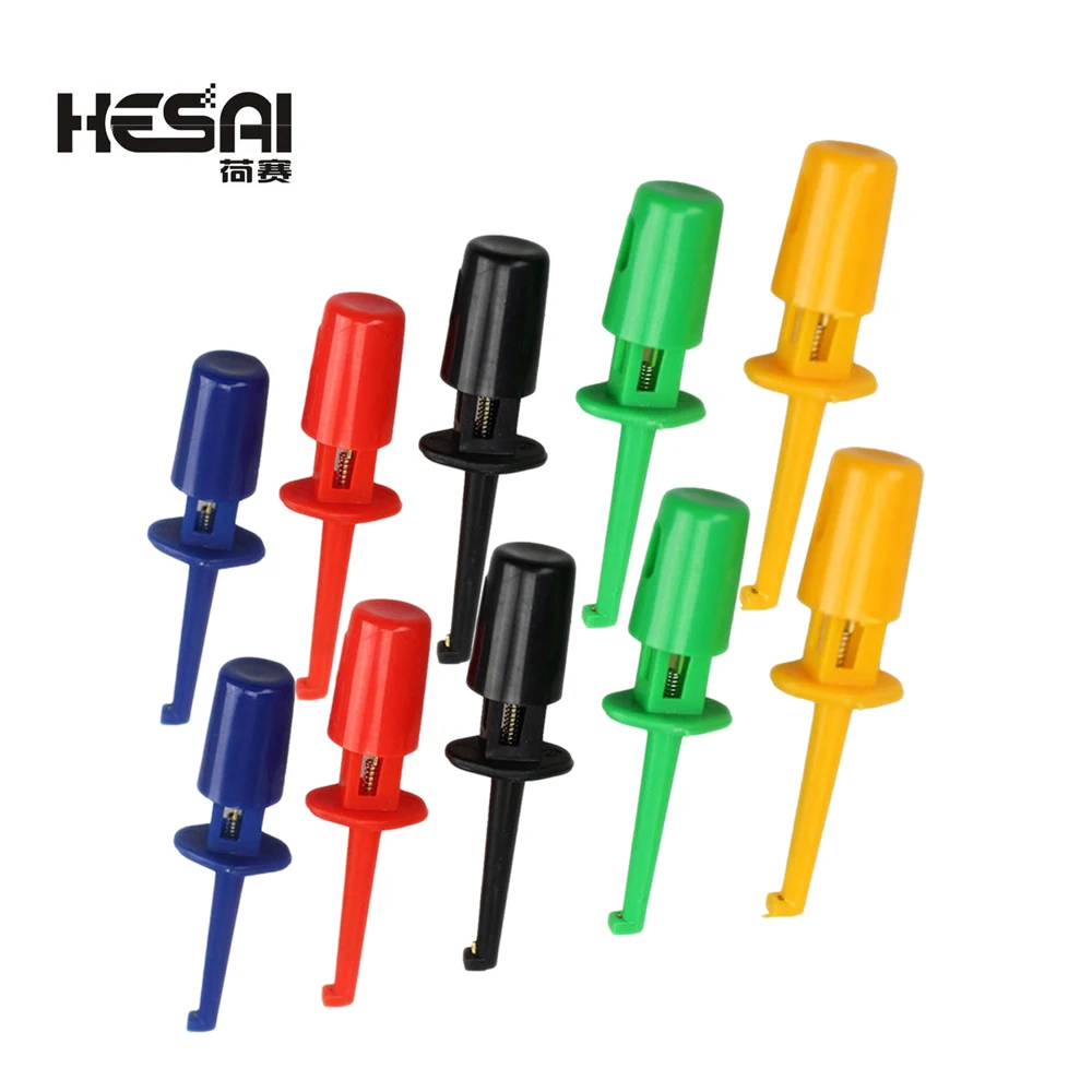 MLead Wire Kit Test Hook Clip Grabbers Test Probe SMT/SMD IC D20 Cable Welding Clip Hook