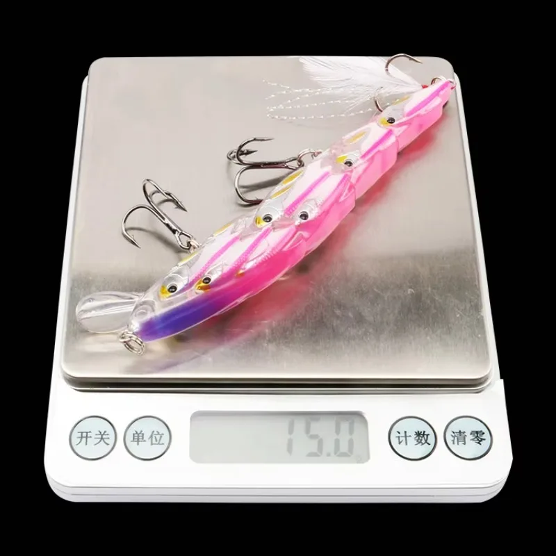 New Feather Bass Minnow Crankbait 4