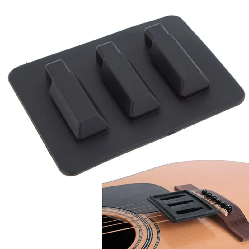 Acoustic Classical Guitar Mute Silica Gel Practice Guitar Silencer
