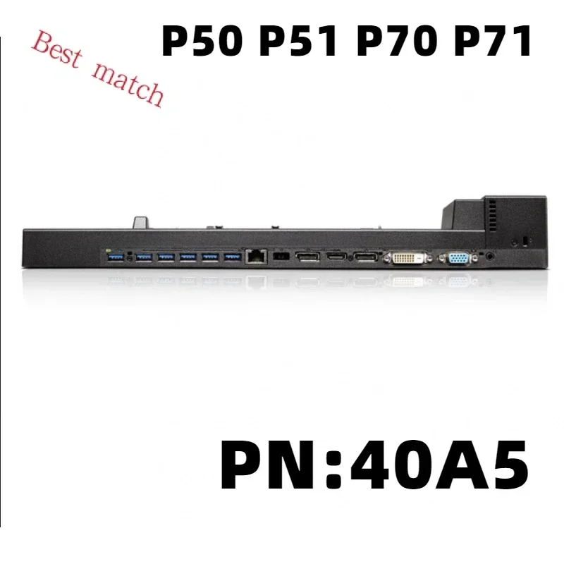 Per Lenovo P50 P51 P70 P71 Workstation Dock 40A5