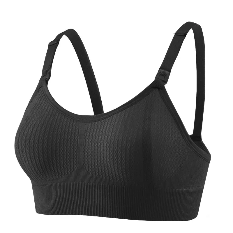 Women'S Breastfeeding Underwear Comfortable Without Steel Rings and Anti Sagging Gathering Maternity Nursing Breastfeeding Bra