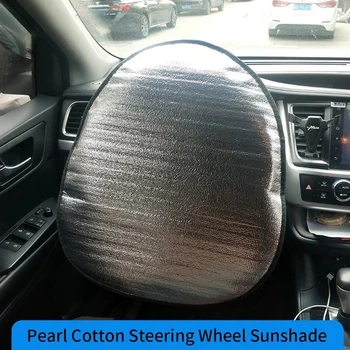 Visiera parasole per auto Tetto apribile Volante automatico Parasole Doppio isolamento termico Protezione parasole Accessori interni per auto