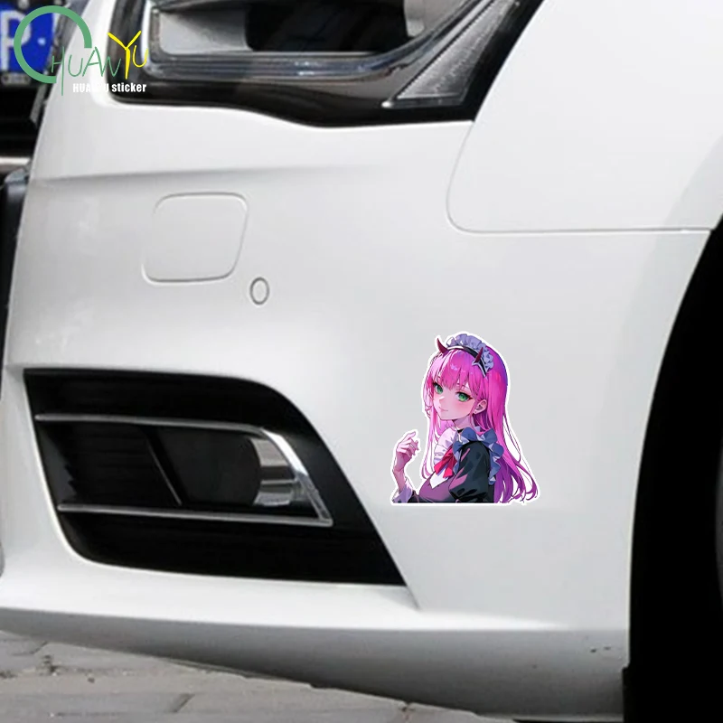 Sitting Pretty JDM 4x4 Girls Car Sticker Decal – Multiple Colors & Self-Adhesive Vinyl