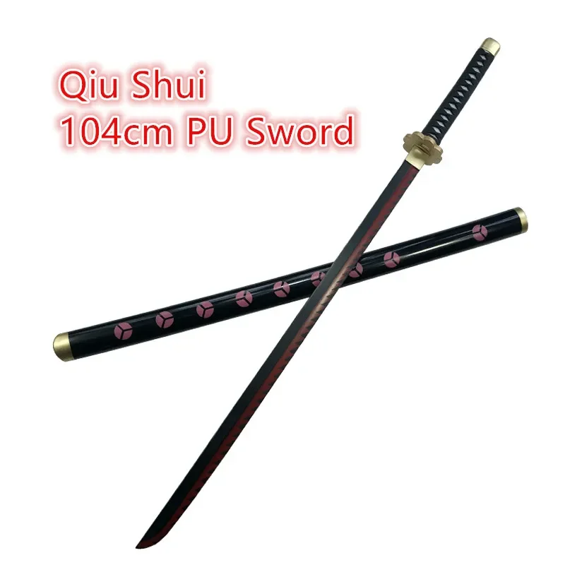 Cosplay 1:1 Sword Zoro Sword Kozuki Oden Yamato Purple Sword Weapon Katana Ninja Knife Samurai Safety PU Toy 104cm 5