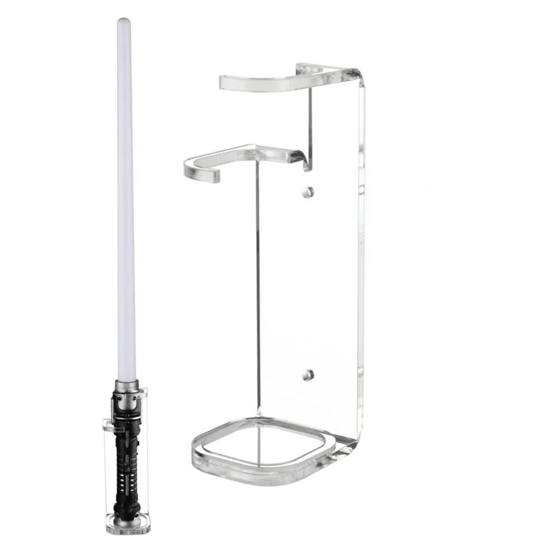 

Lightsaber Wall Mount Stand Light Saber Display Rack Wall Holder-Included Screws Hardwares For Most Lightsabers