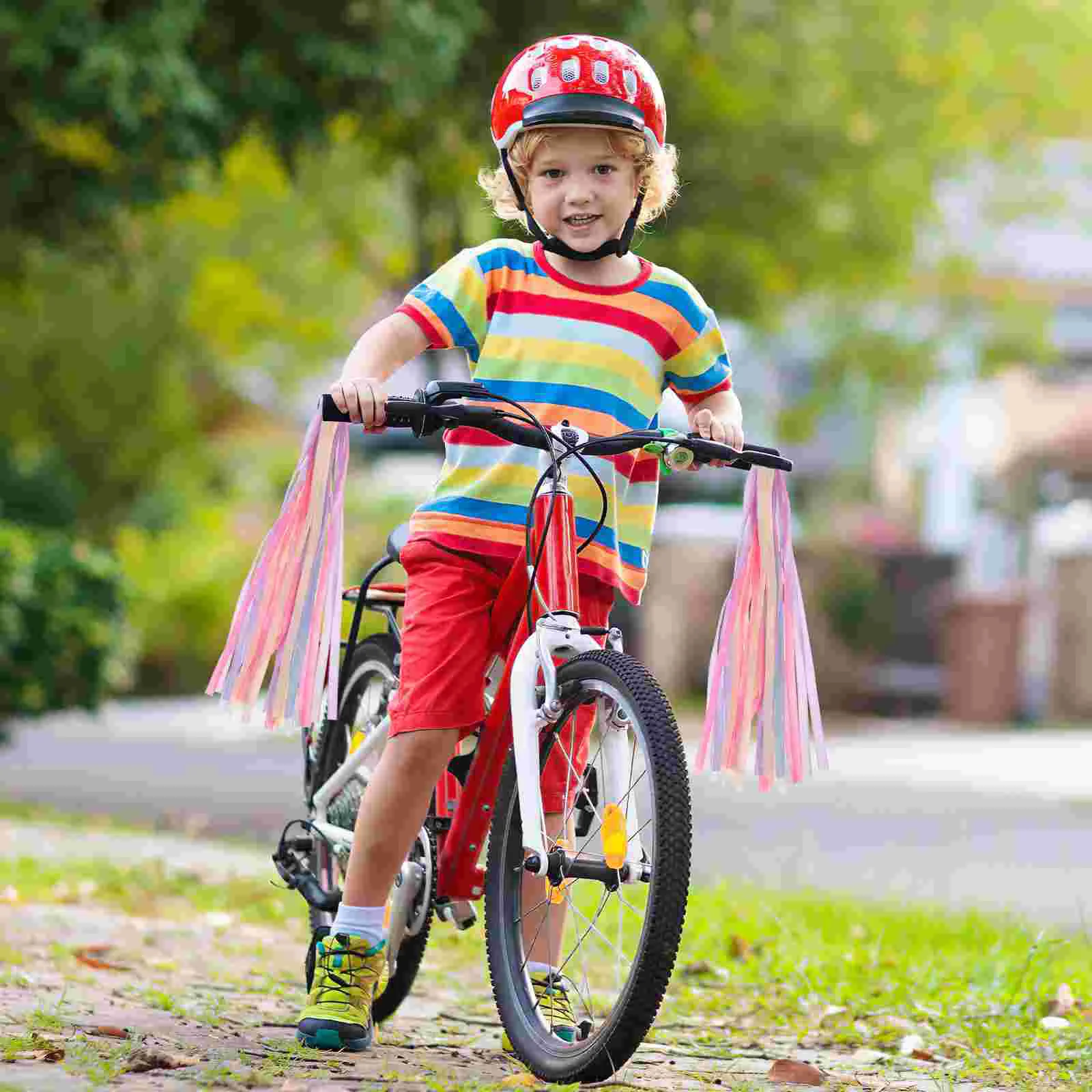 Bike Streamers Handlebar Tassels Kidsbicycle Ribbon Girls Scooter