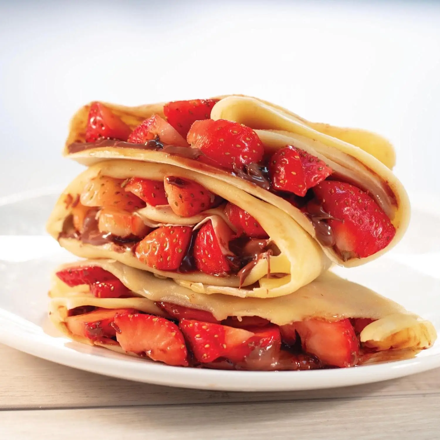 Cordless Crepe Maker- FREE Recipe Guide, NonStick Dipping Plate plus Electric Base & Batter Spatula, Portable Compact Baker 4