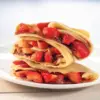 Cordless Crepe Maker- FREE Recipe Guide, NonStick Dipping Plate plus Electric Base & Batter Spatula, Portable Compact Baker 4