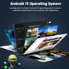 New Android 15 Global Version Tablet PC Pad 9 Pro 16GB+1TB 10.1 inch HD 4K Tablet 5G WiFi Dual SIM Card 10000mAh Tablette Google 6