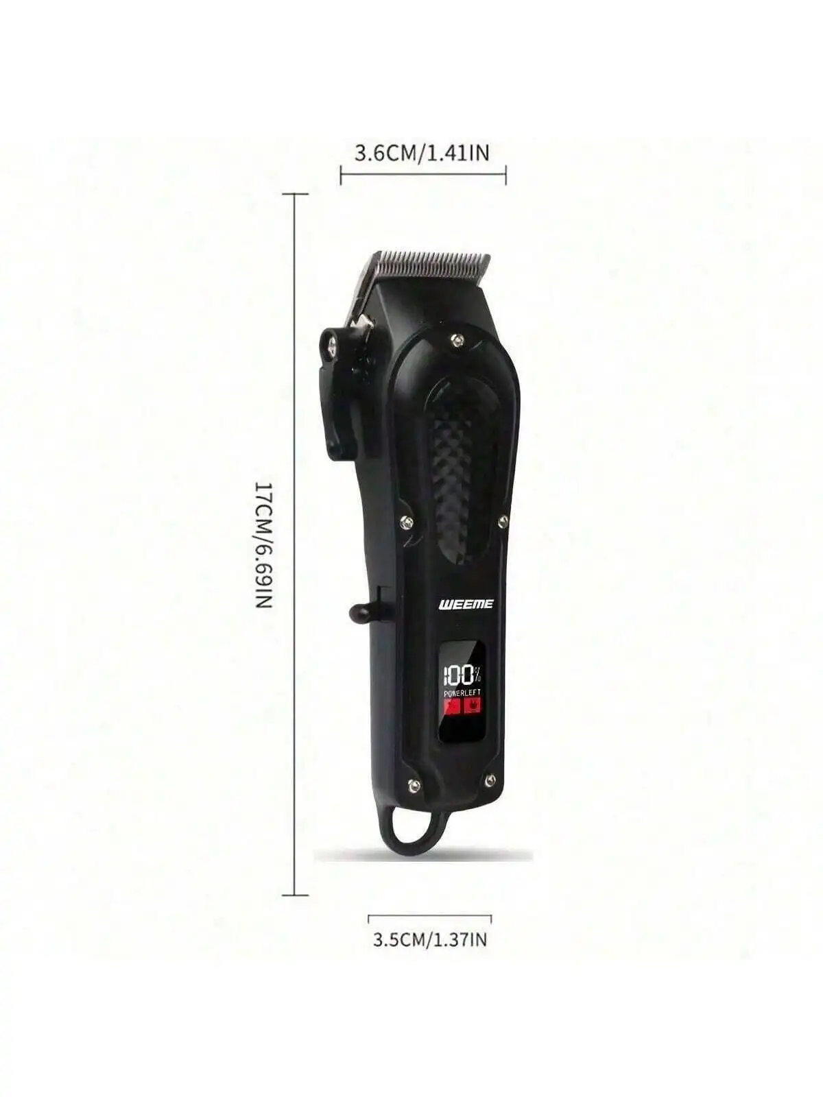Rechargeable Hair Clipper and Beard Trimmer for Men
