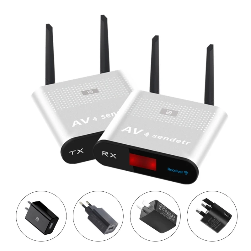 

Transmitter Receiver 3.5 Aux RCA Sender WR380 Wifi RCA Adapter Alloy-