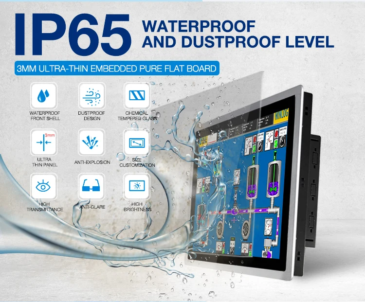 8인치 안드로이드 태블릿 PC RK3288/RK3399/RK3568/RK3566 패널 PC Rj45 Poe 전원 터치 스크린 모니터 Google Play 임베디드 컴퓨터