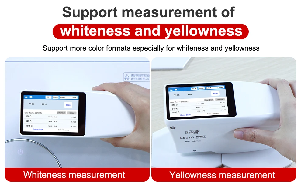 Spectrophotometers Spectro Colorimeter LS176 D/8° Whiteness and Yellowness Spect