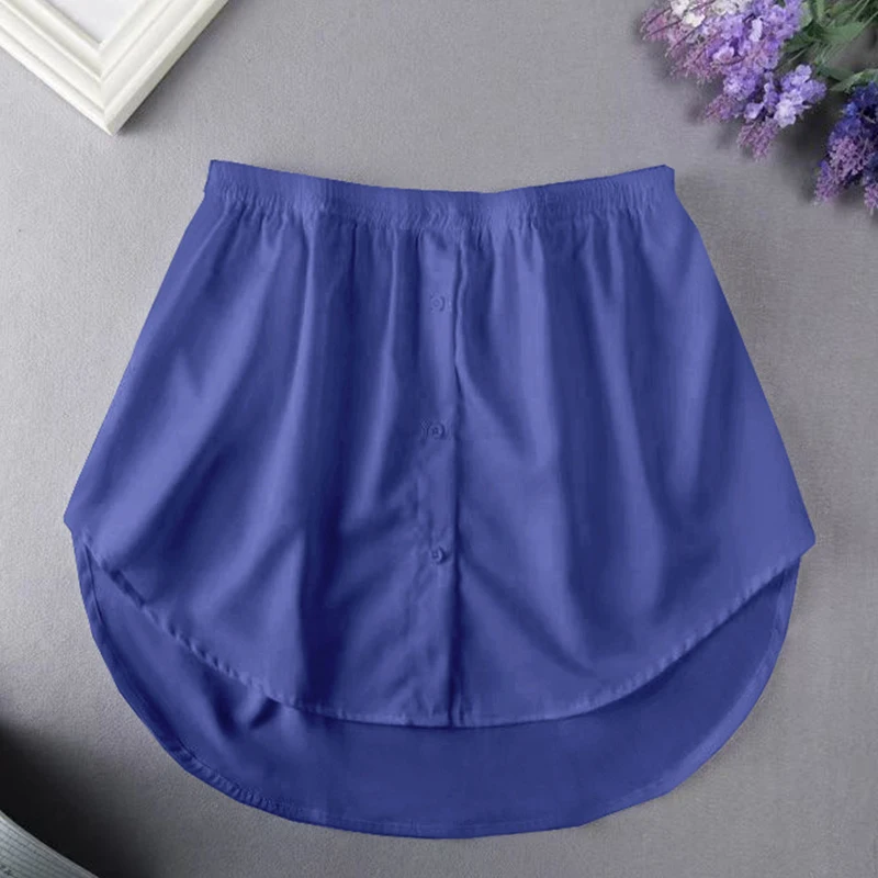 FALSE BOTTOMING HEM Polyester Miss Shirt Extenders Underskirt Half $15.68 -  PicClick AU