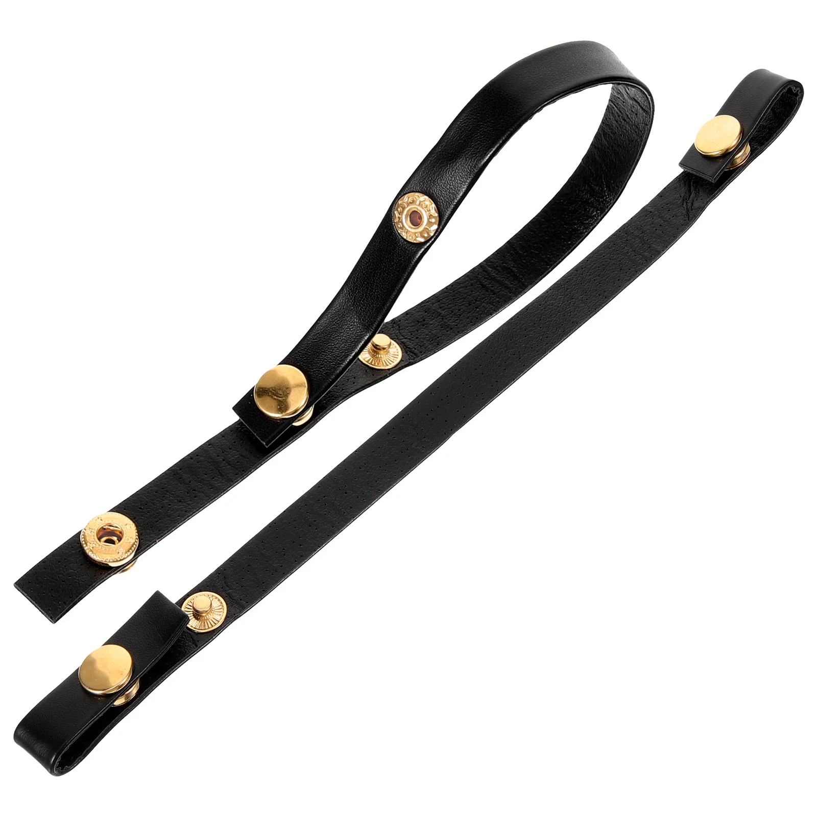 

Snap Laces Heels Women Shoe Free Installation Metal Button Women's