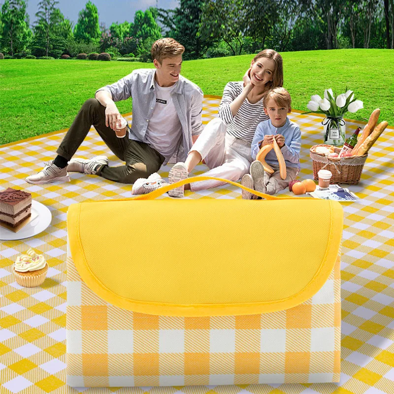 특대형 비치 블랭킷, 야외 피크닉 담요, 방수 및 모래 방지 휴대용 블랭킷 (봄, 여름 캠핑, 해변, 공원용)