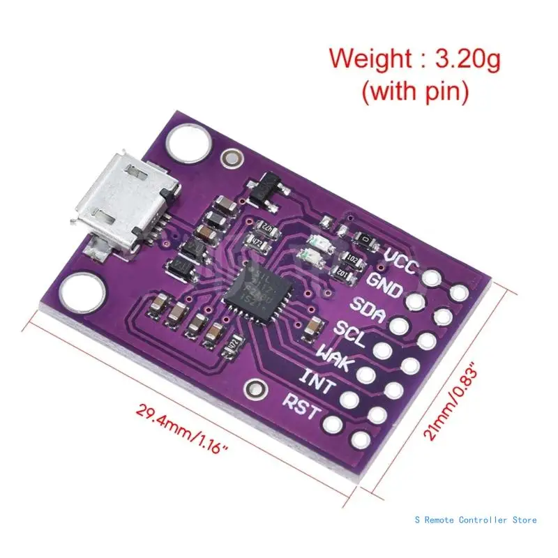CP2112 USB-  USB2.0 USB-I2C   CP2112 GPIO 4.0-5.25V ٱ  