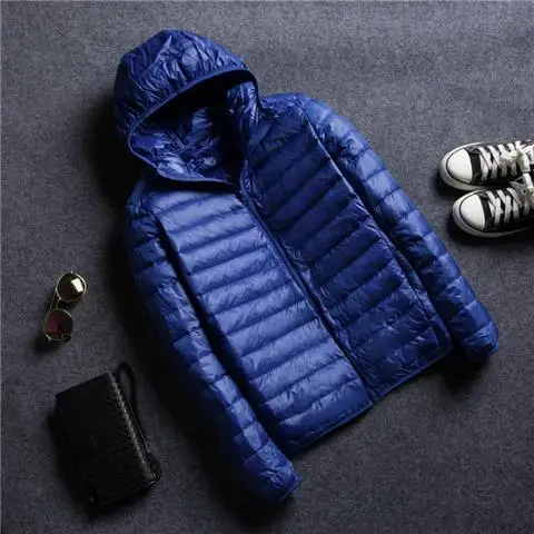 Royal blue hooded