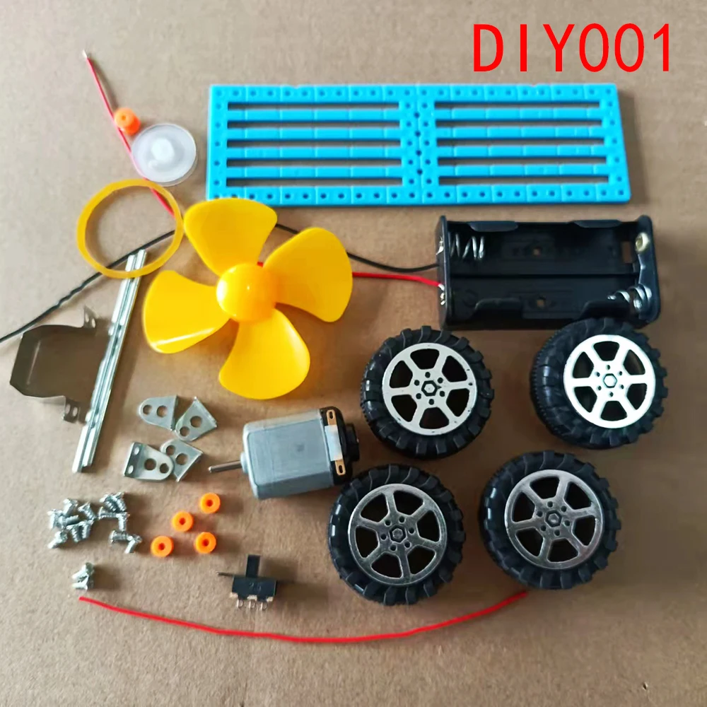 

39pcs/set diy toy parts model accessories for windmill car shell electric car rc car robot kids toys for boys montessori juguete