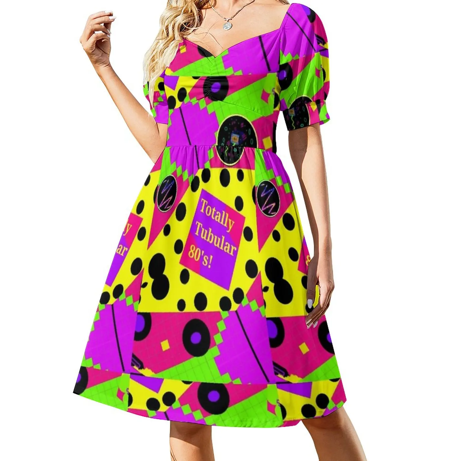 

Totally Tubular 80's Dress luxury woman evening dress women's fashion dresses women's luxury party dress
