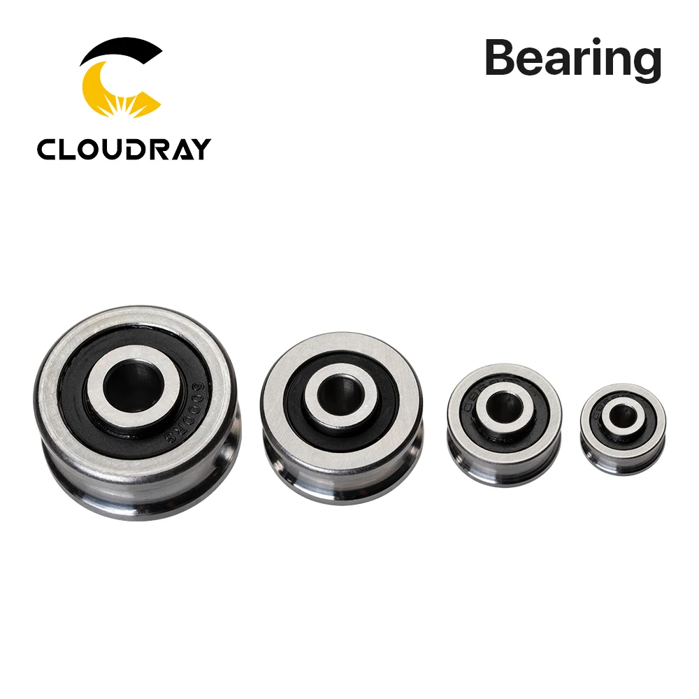 Cloudray 그루브 볼 베어링, CO2 레이저 조각 절단기용, SG10, SG15, SG20, SG25, 5 개