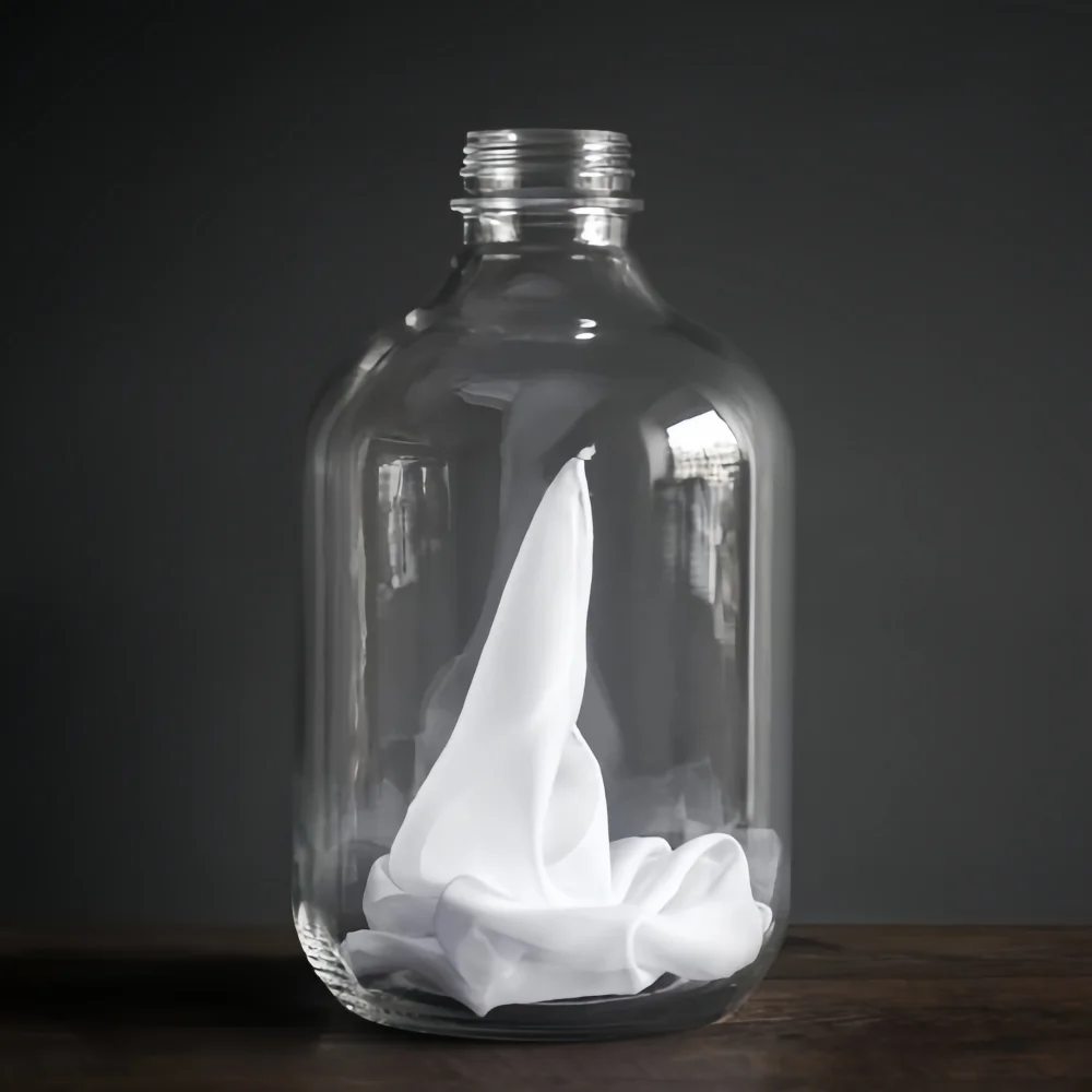 The Extreme Hanky Magic Tricks Dancing Silk Ghost Hanky Fazzoletto Dance In Bottle Stage Illusions Mentalism Magie Props