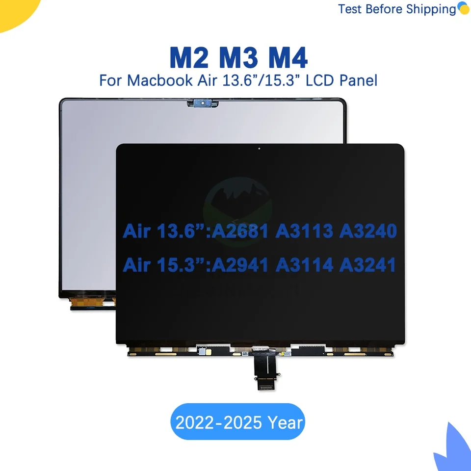 ノートパソコン液晶画面 Mac Air 13.6インチ A2681 A3113 A3240 LCD