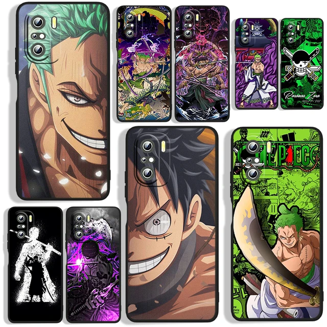 Black Case For Redmi 9C NFC 10A Phone Cover One Piece Luffy Zoro Chopper  Anime Capa Soft Silicone Funda For Redmi9C 9CNFC Shell - AliExpress