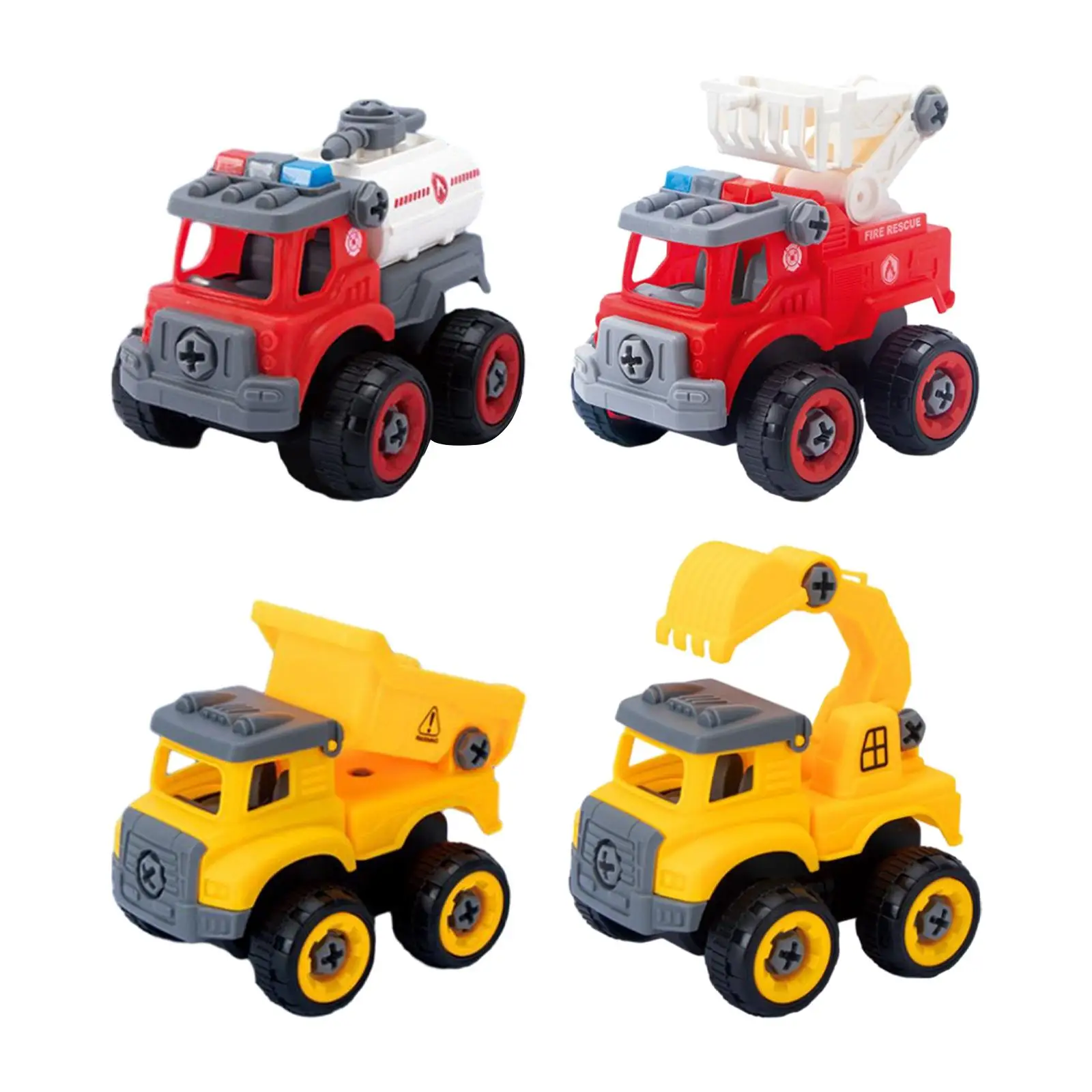 DIY Take Apart Truck Creative Construction Truck Screwdriver Toys for Kids