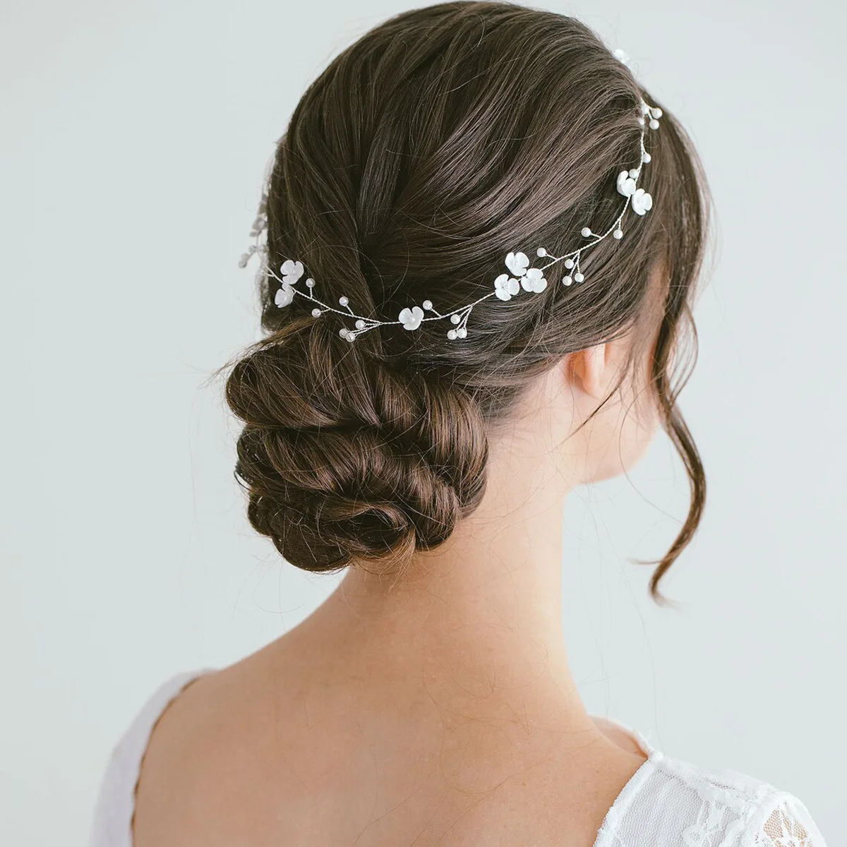Hair accessory,hair headdress,bridal headwear,hair band crown Bridal Wedding Headbands Handmade Bride Tiaras Shiny Rhinestone Flower Hairband For Women Girl