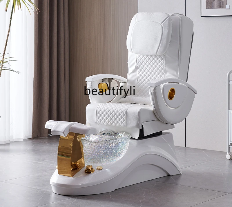 Nail Beauty Sofa Pedicure Chair Eyelash Tattoo Eyebrow Tattoo Foot Electric Massage Space Capsule Pedicure Sofa first class space capsule sofa multifunctional electric leather single person sofa adjustable and simple modern boss lounge